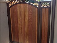 Gates: Iron/Vinyl/Wood