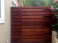 Gates: Iron/Vinyl/Wood