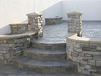 Stone Veneer / Pilasters / Walls / Stairs