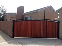 Gates: Iron/Vinyl/Wood