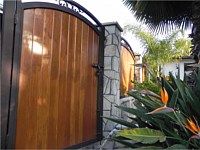 Gates: Iron/Vinyl/Wood